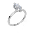 18ct White Gold Marquise Cut 1.00 Carat of  Diamond Ring
