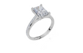 18ct White Gold Radiant Cut 2.33 Carat tw of  Diamond Ring