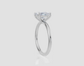 18ct White Gold Oval Cut 2.00 Carat of Lab-Grown Diamond Ring