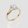 18ct Yellow Gold Princess Cut 0.75 Carat of Lab-Grown Diamond Ring