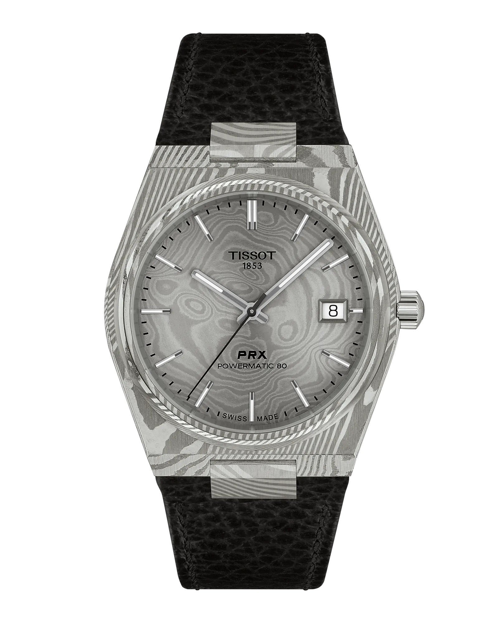 Tissot PRX Damascus Steel 38mm Watch T1378079608100