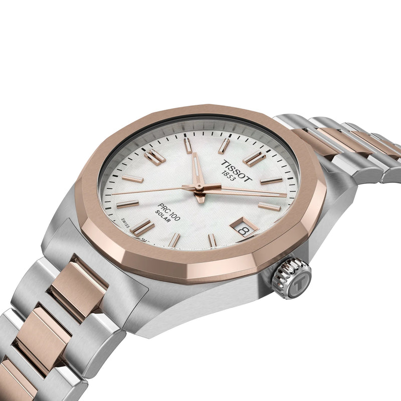 Tissot PRC 100 Solar 34mm Watch T1518222211100