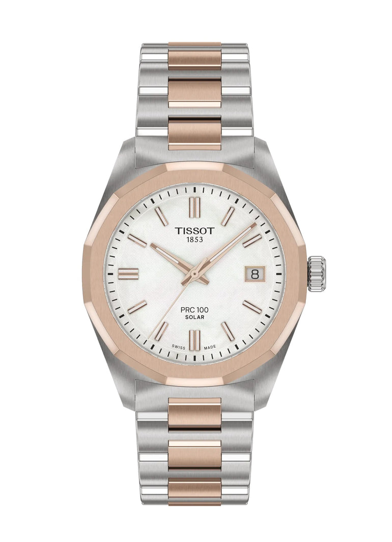 Tissot PRC 100 Solar 34mm Watch T1518222211100