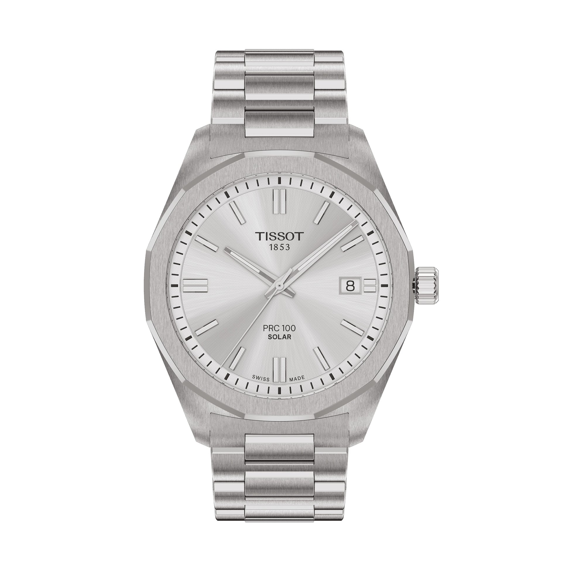 Tissot PRC 100 Solar Quartz 39mm Watch T1514221103100