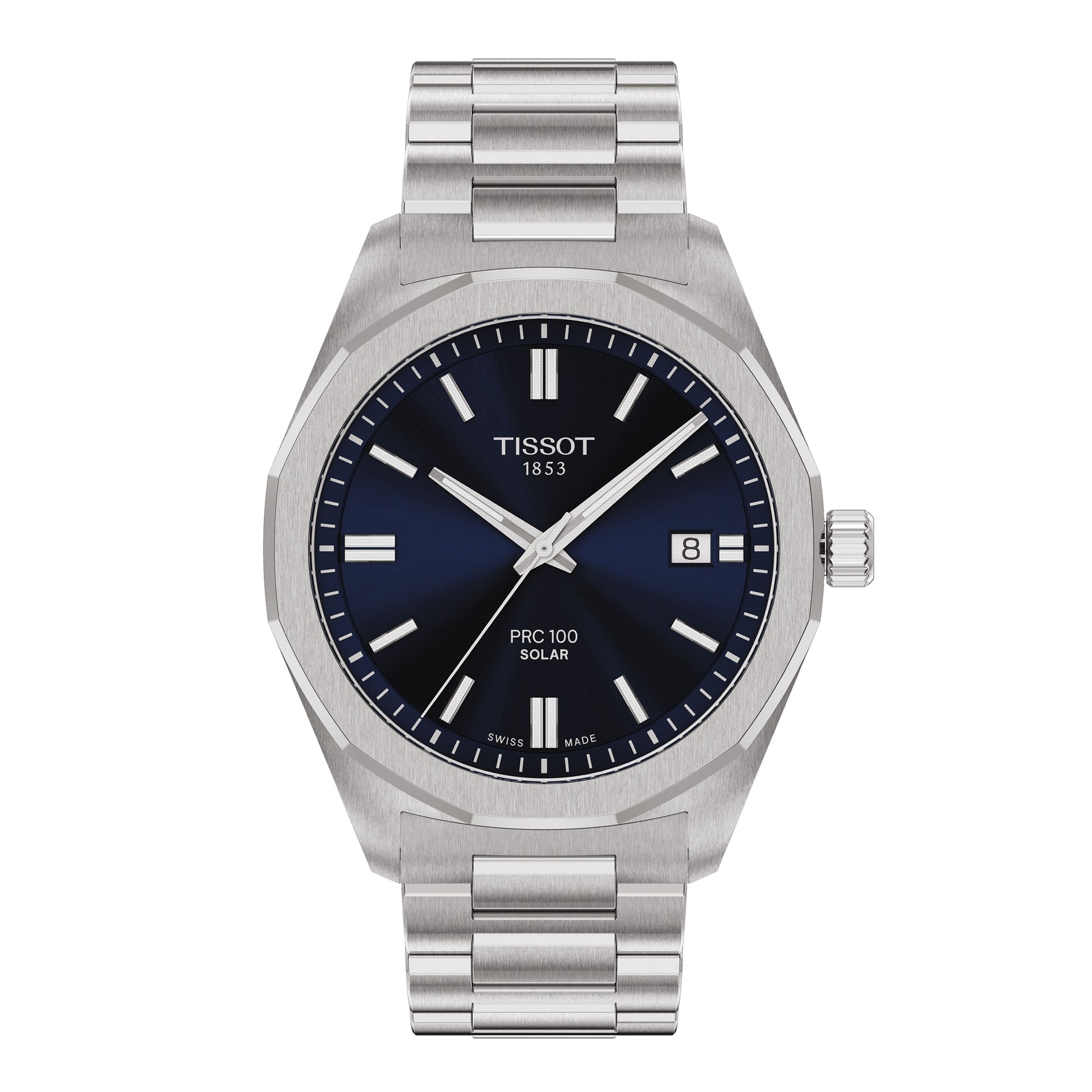 Tissot PRC 100 Solar Quartz 39mm Watch T1514221104100