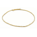 9ct Yellow Gold Round Cut 3.00ctw Diamond Necklace