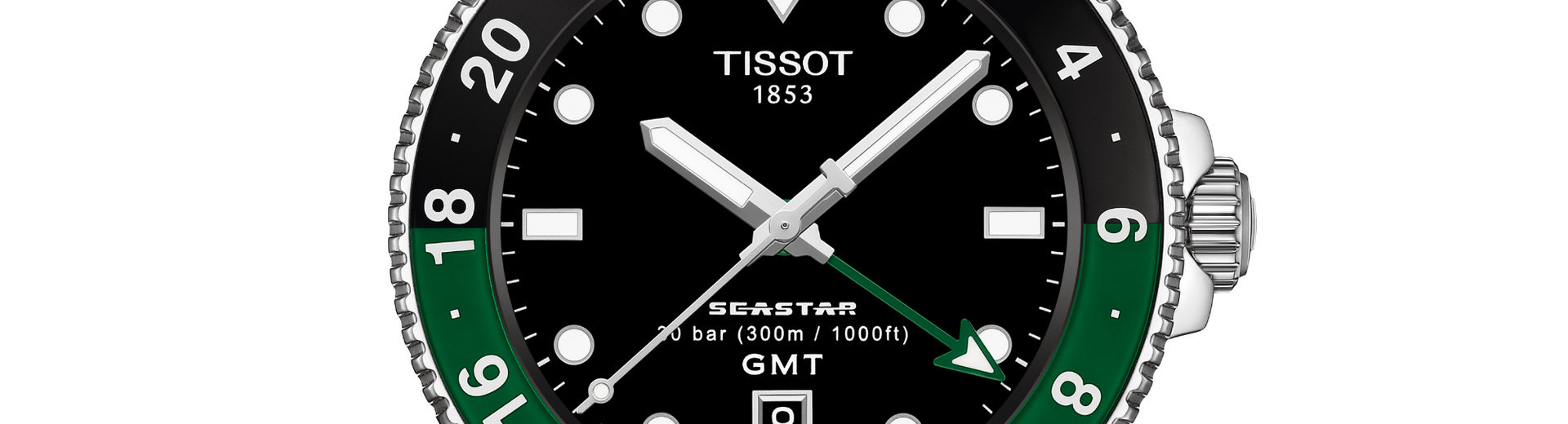 Tissot Seastar 1000 Quartz GMT Watch T1208521105100