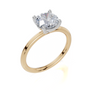 18ct Yellow Gold Round Cut 1.50 Carat of  Diamond Ring