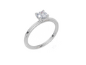18ct White Gold Round Cut 0.50 Carat of Lab-Grown Diamond Ring