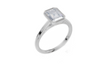 18ct White Gold Emerald Cut 1.50 Carat of Lab-Grown Diamond Ring