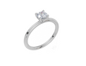18ct White Gold Round Cut 0.50 Carat of Lab-Grown Diamond Ring