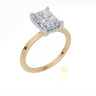 18ct Yellow Gold Radiant Cut 2.08 Carat tw of  Diamond Ring