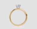 18ct Yellow Gold Oval Cut 1.00 Carat of  Diamond Ring and 18ct Yellow Gold  Band
