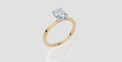 18ct Yellow Gold Oval Cut 1.00 Carat of  Diamond Ring