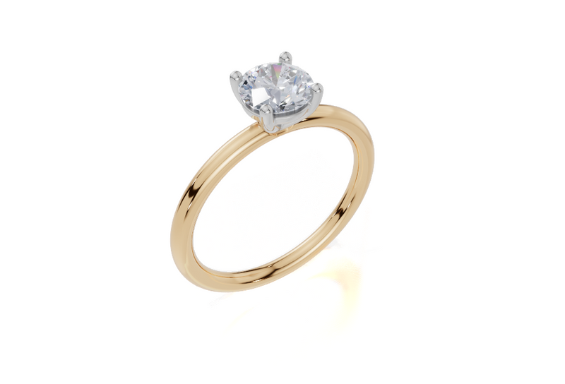 18ct White Gold Round Cut 0.75 Carat of  Diamond Ring