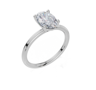 18ct White Gold Oval Cut 1.50 Carat of  Diamond Ring