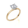18ct Yellow Gold Round Cut 1.00 Carat of  Diamond Ring