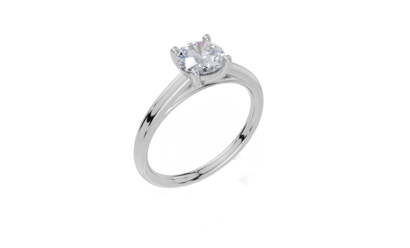 18ct White Gold Round Cut 0.75 Carat of  Diamond Ring