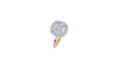18ct Yellow Gold Cushion Cut 3.25 Carat tw of Lab-Grown Diamond Ring