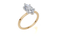 18ct Yellow Gold Marquise Cut 1.50 Carat of  Diamond Ring