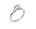 18ct White Gold Round Cut 0.75 Carat of Lab-Grown Diamond Ring