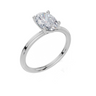 18ct White Gold Oval Cut 1.50 Carat of Lab-Grown Diamond Ring