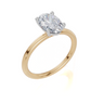 18ct Yellow Gold Oval Cut 1.50 Carat of  Diamond Ring