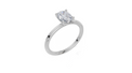 18ct White Gold Oval Cut 1.00 Carat of Lab-Grown Diamond Ring