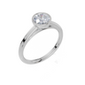 18ct White Gold Round Cut 0.75 Carat of Lab-Grown Diamond Ring