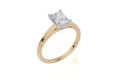 18ct Yellow Gold Radiant Cut 1.00 Carat of  Diamond Ring