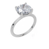 18ct White Gold Round Cut 3.00 Carat of  Diamond Ring