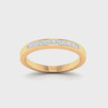 18ct Yellow Gold Princess Cut 0.15 Carat tw of Diamonds Ring