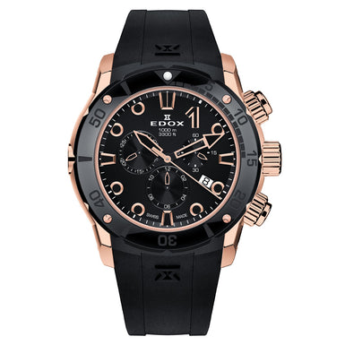 Edox CO-1 Men's Chronograph Watch - 1025037RNIR