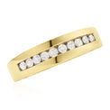 9ct Yellow Gold Round Brilliant Cut with 1/2 CARAT tw of Diamonds Ring