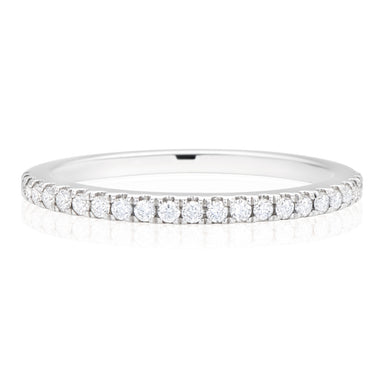 Vera Wang Love 18ct White Gold Round Brilliant Cut with 0.23 Carat tw of Diamonds Ring