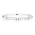 Vera Wang Love 18ct White Gold Round Brilliant Cut with 0.23 Carat tw of Diamonds Ring
