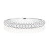 Vera Wang Love 18ct White Gold Round Brilliant Cut with 1/2 Carat tw of Diamonds Ring