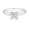 Promise 18ct White Gold Princess Cut with 1 CARAT of Certified Diamonds Ring