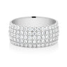 18ct White Gold Round Brilliant Cut with 2 CARAT tw of Diamonds Ring