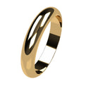 9ct Yellow Gold 5mm High Dome Ring