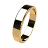 9ct Yellow Gold 5mm Flat Round Edge Ring