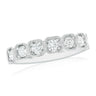 18ct White Gold Round Brilliant Cut with 1/2 CARAT tw of Diamonds Ring
