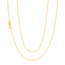 9ct Yellow Gold 55cm Round Belcher Chain