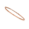 9ct Rose Gold Round Brilliant Cut with 1/4 CARAT tw of Diamonds Bangle