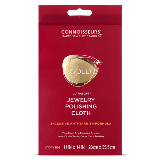Connoisseurs Jewellery Cleaning Cloth Gold
