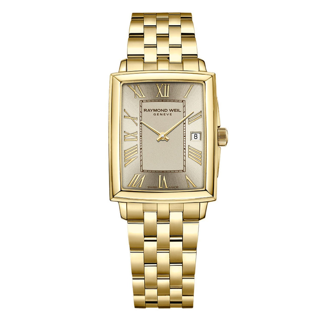 Raymond Weil Toccata Women's 22x28mm Champagne Dial Toccata Date Watch ...
