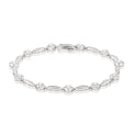 Forevermark 18ct White Gold Round Cut with 1 1/2 CARAT tw of Diamonds Bracelet