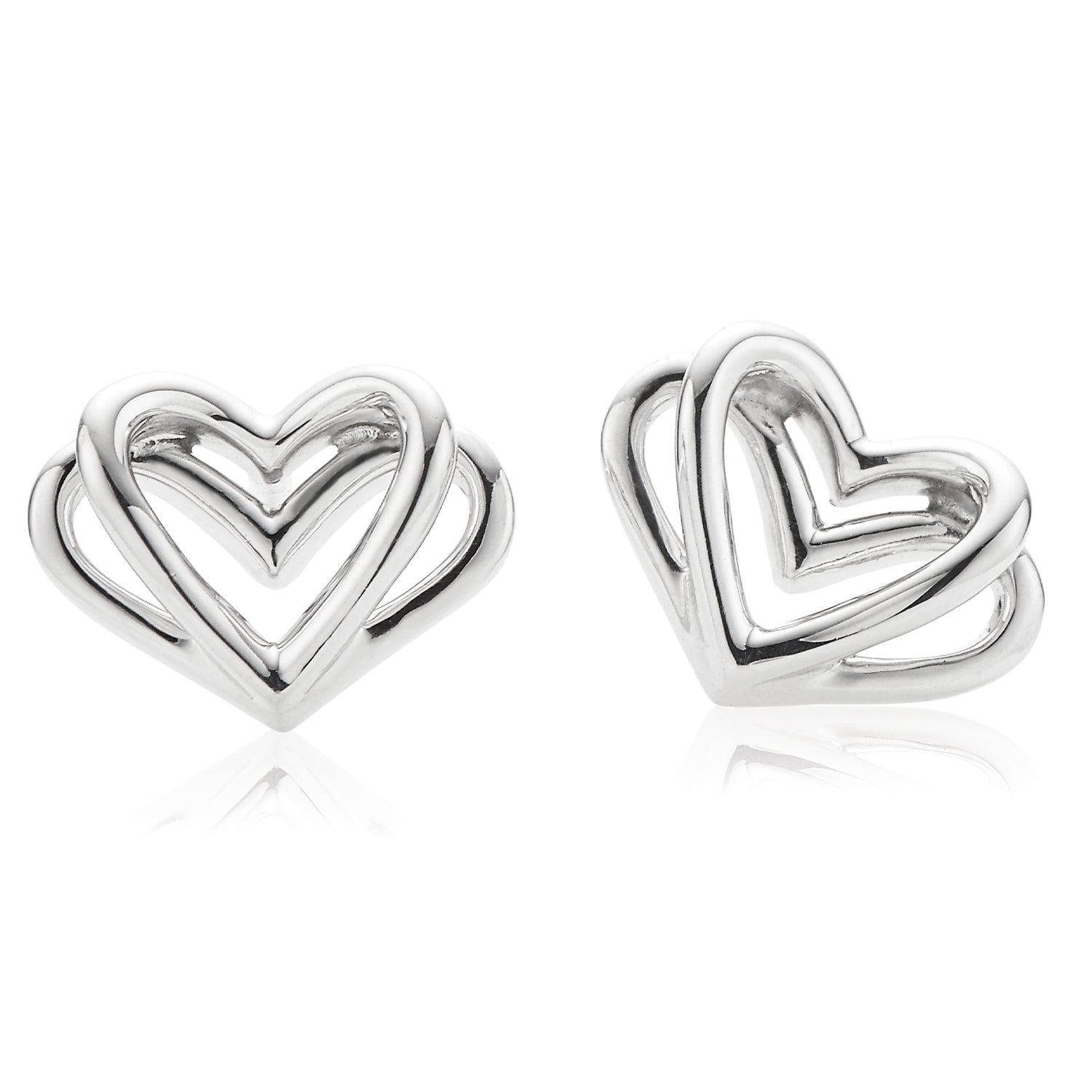 LOVE SIGN SILVER STUDS – Academy Museum Store