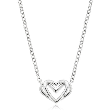 Vera Wang Love Sterling Silver Heart Necklace