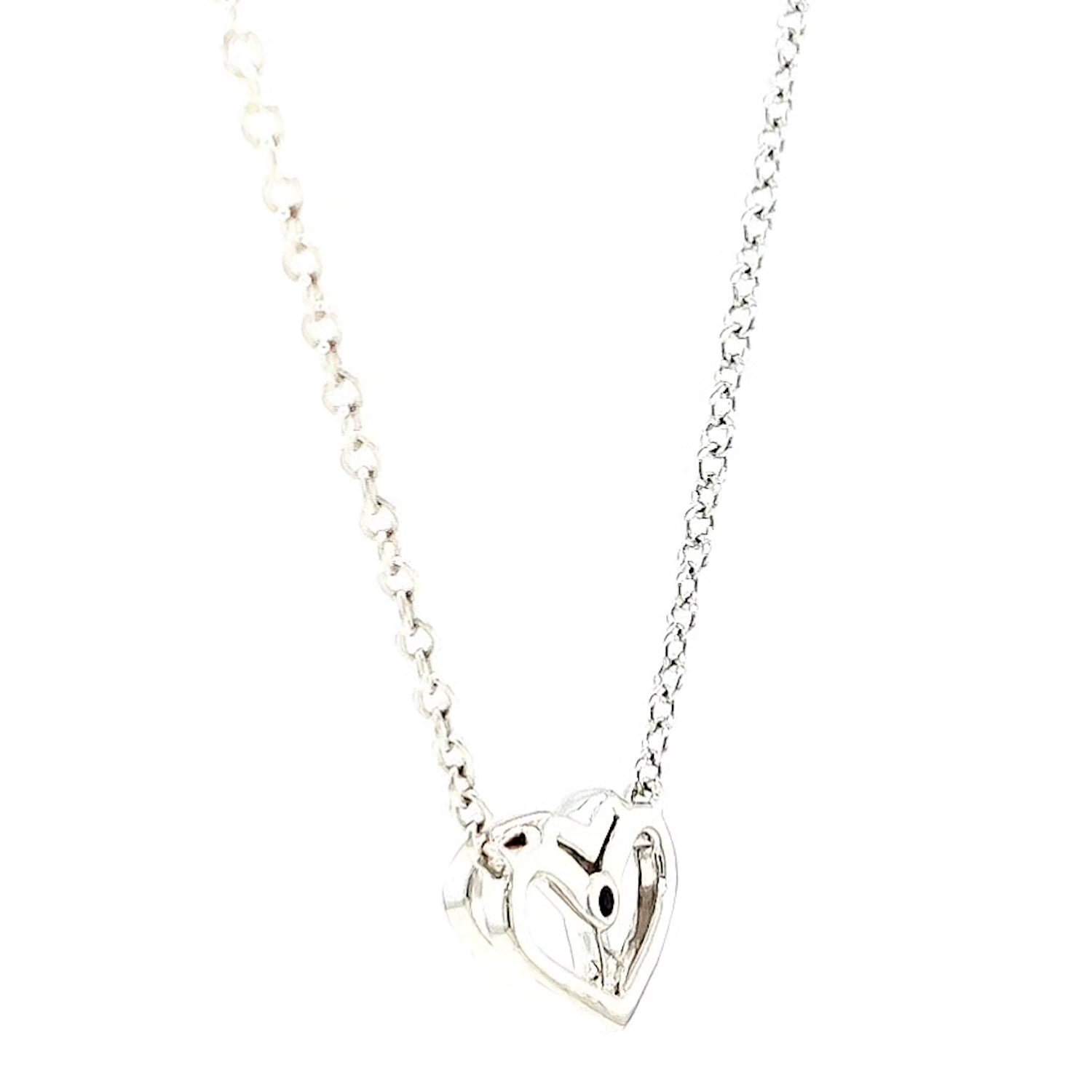 Vera Wang Love Sterling Silver Heart Necklace – $299.00